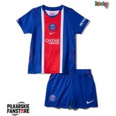 Tanie Strój piłkarski Paris Saint-Germain Koszulka Podstawowej dla dziecięce 2026-27 Krótkie Rękawy (+ szorty)